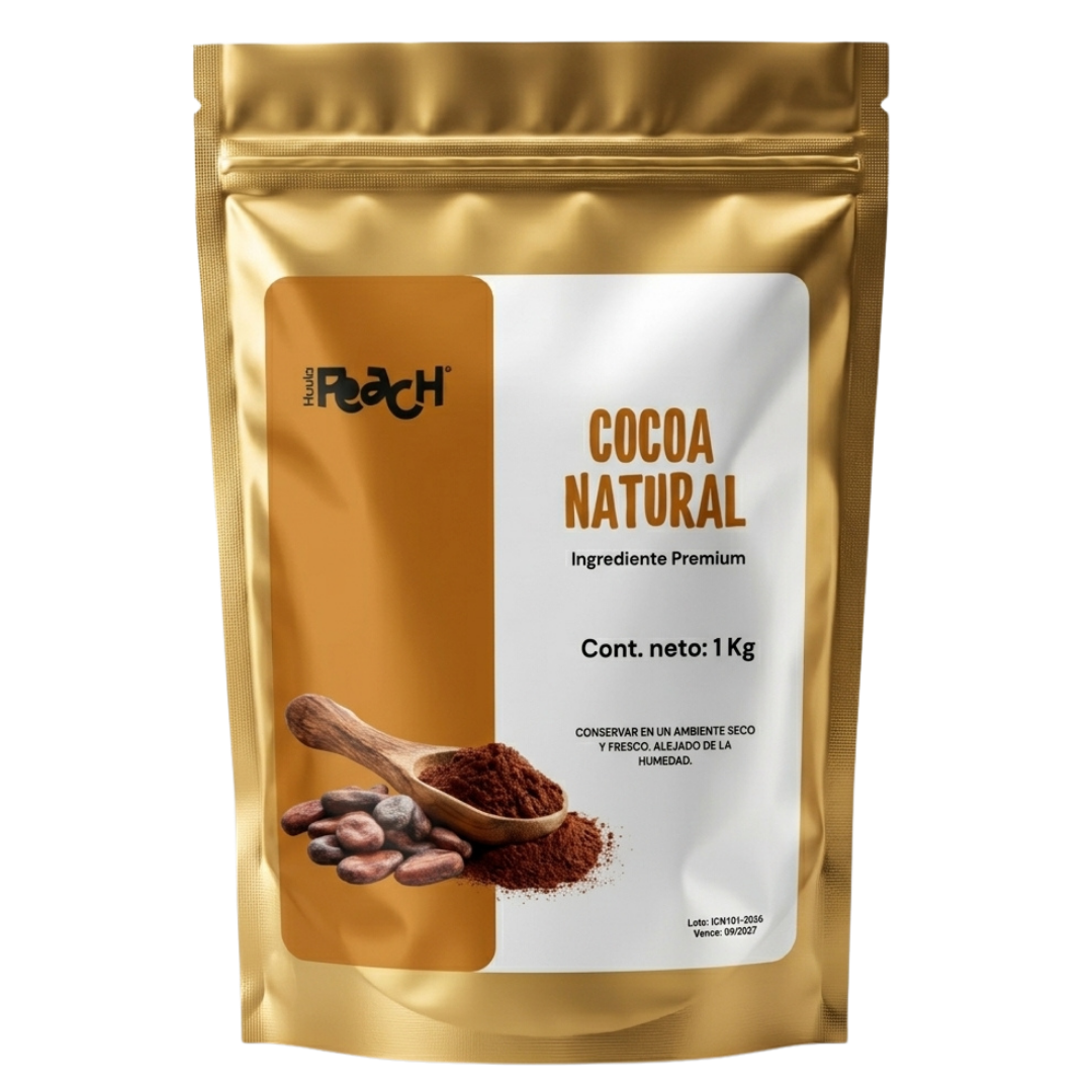Cocoa en polvo natural
